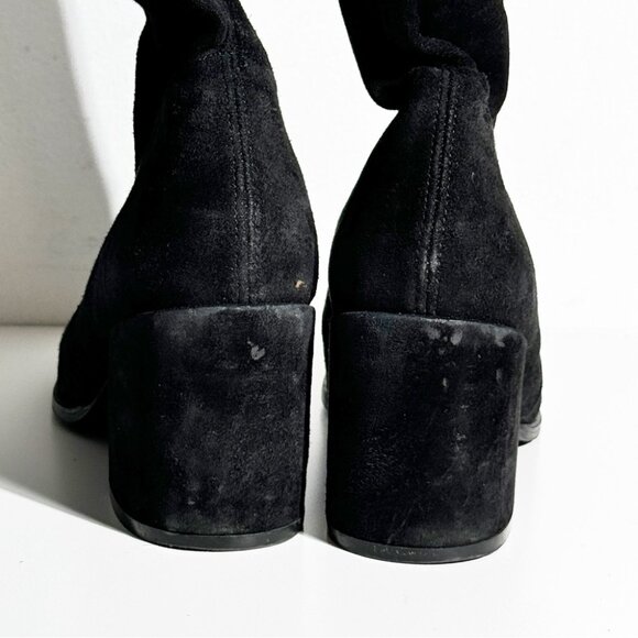 Stuart Weitzman Tieland Over The Knee Boot Black Suede size 5 - Picture 11 of 12